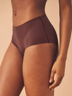 Next Midi No VPL Comfort Knickers 3 Pack Black/Praline Nude/Chocolate Nude Online