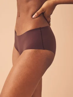 Next Short No VPL Comfort Knickers 3 Pack Black/Praline Nude/Chocolate Nude Discount