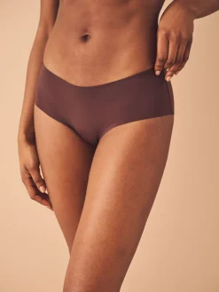 Next Short No VPL Comfort Knickers 3 Pack Black/Praline Nude/Chocolate Nude Discount