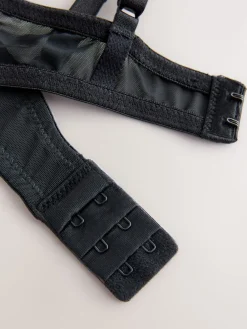 Next Non Pad Full Cup Lace Bras 3 Pack Black/Red/Cream Hot