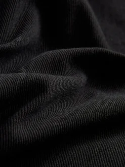 Next Jersey Denim Wide Leg Trousers 2 Pack Black/Sage Green