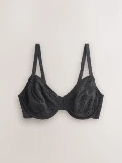 Next DD+ Lace Non Pad Full Cup Minimiser Bras 2 Pack Black/White Discount