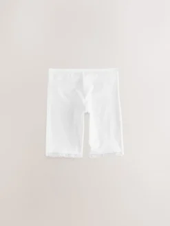 Next Black/White Menopause Friendly Cooling Thigh Smoothing Shorts 2 Pack New