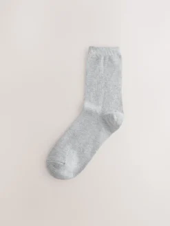 Next Ankle Socks 7 Pack Black/White Mix Print Outlet