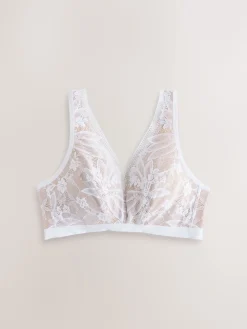 Next Black/White Total Support Non Pad Wire Ultimate Comfort Bras 2 Pack New