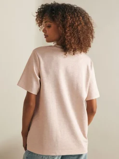 Next Heavyweight Basic T-Shirts 3 Pack Black/White/Nude Online