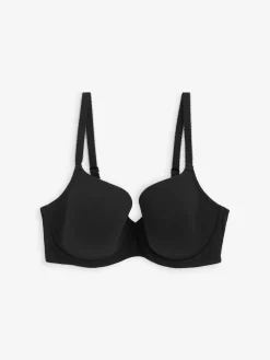 Next Black/White/Pastel Rose Nude Pad Balcony DD+ Cotton Blend Ultimate Comfort Bras 3 Pack Online