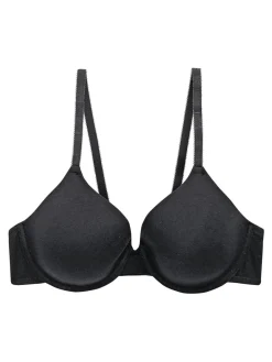 Next Black/White/Pastel Rose Nude Pad Full Cup Cotton Blend Ultimate Comfort Bras 3 Pack New