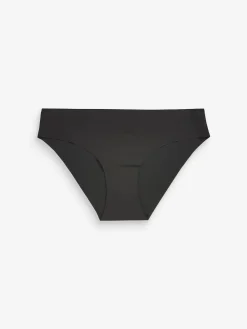 Next Brazilian No VPL Comfort Knickers 3 Pack Black/White/Praline Nude Discount