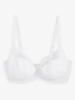 Next DD+ Non Pad Full Cup Bras 3 Pack with Side Support Black/White/Praline Nude Hot