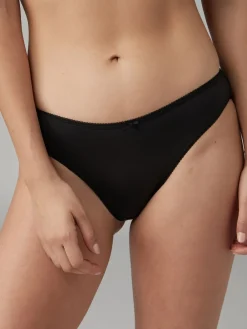 Next High Leg Microfibre Knickers 7 Pack Black/White/Praline Nude