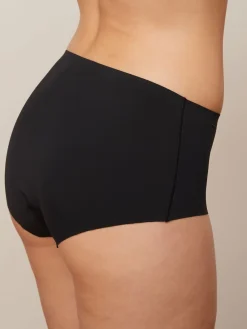 Next Midi No VPL Comfort Knickers 3 Pack Black/White/Praline Nude Clearance