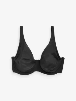 Next Non Pad Full Cup DD+ Microfibre Smoothing Ultimate Comfort T-Shirt Bras 3 Pack Black/White/Praline Nude Hot