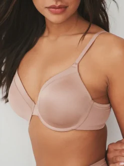 Next Black/White/Praline Nude Pad Full Cup A-E Ultimate Comfort Smoothing T-Shirt Bras 3 Pack Outlet