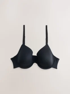 Next Black/White/Praline Nude Pad Full Cup A-E Ultimate Comfort Smoothing T-Shirt Bras 3 Pack Outlet