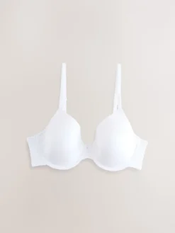 Next Black/White/Praline Nude Pad Full Cup A-E Ultimate Comfort Smoothing T-Shirt Bras 3 Pack Outlet