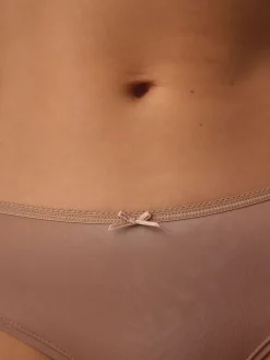 Next Short Microfibre Knickers 7 Pack Black/White/Praline Nude Hot