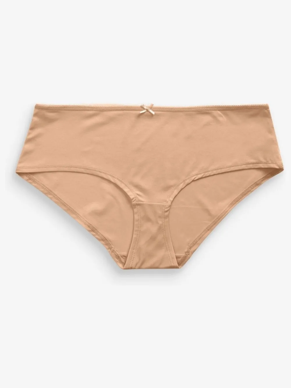 Next Short Microfibre Knickers 7 Pack Black/White/Praline Nude Hot