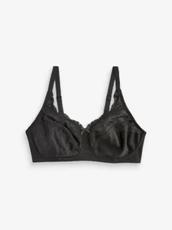 Next Total Support Full Cup Lace Ultimate Comfort Bras 3 Pack Black/White/Praline Nude Best