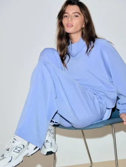 Next Active Modal Supersoft Cowl Neck Jumper Blue Outlet