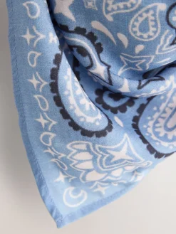 Next Lightweight Square Scarf Blue Bandana Best