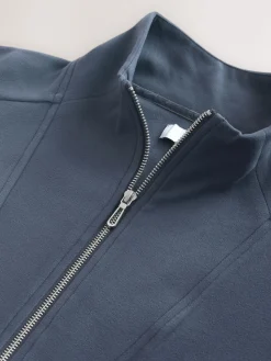 Next Half Zip Fleece Blue