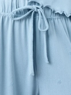 Next Heart Soft Long Sleeve Pyjamas Blue Star Sale