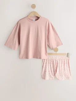 Next Blue/Grey/Pink Floral Short Set Pyjamas 3 Pack Online