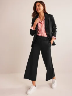 Boden The Marylebone Ponte Blazer Black Best