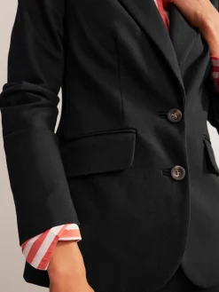 Boden The Marylebone Ponte Blazer Black Best