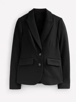 Boden The Marylebone Ponte Blazer Black Best
