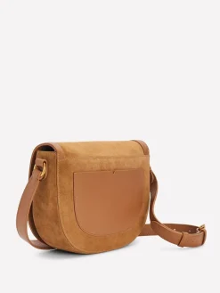 Boden Brown Snaffle Leather Satchel Brown Bag