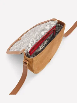 Boden Brown Snaffle Leather Satchel Brown Bag