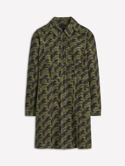 Boden Amanda Cord Short Dress Green Discount