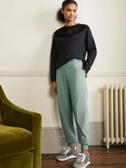 Boden Hareem Jersey Joggers Green Best