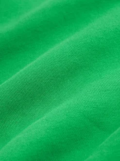 Next Relaxed Fit Heavyweight Regular Crew Neck Sweatshirt Bright Green Outlet