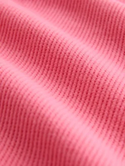 Next Bright Pink Cosy Waffle Long Sleeve Pyjamas Discount