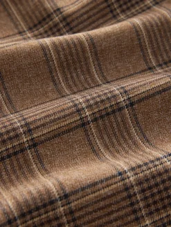 Next Brown Check Smart Culottes Sale