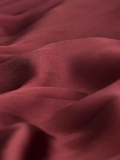 Next 2-In-1 Sweatshirt With Satin Midi Skirt Burgundy Red