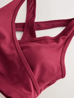 Next Burgundy Red Maternity Nursing Sports Bra