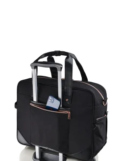 Cabin Max Vela 30L Ladies Tote Holdall Bag 45x36x20cm Black Best