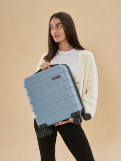 Cabin Max Elemental Blue Anode 30L Underseat Hand Luggage Cabin Case for EasyJet 45x36x20cm Best