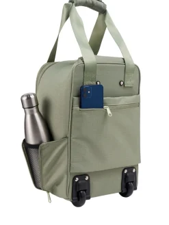 Cabin Max Narvik Stowaway 20L 40cm Trolley Bag Green Outlet
