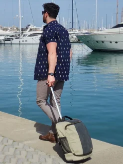 Cabin Max Grey Manhattan Hybrid 30 Litre 45x36x20cm Backpack / Trolley Easyjet Carry on Hand Luggage Sale