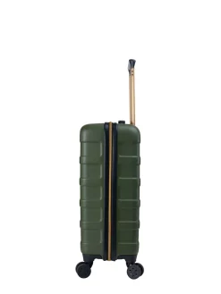 Cabin Max Light Green Anode 40L ABS Cabin Carry On Hand 55x40x20cm Luggage