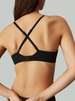 Calvin Klein Seductive Comfort Light Lift Demi Bra Black Hot