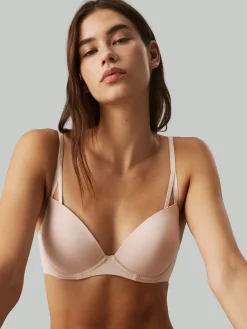 Calvin Klein Seductive Comfort Light Lift Demi Bra Nude Outlet