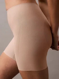 Calvin Klein Pink Sculpted Shapewear Shorts - Stay Put Mesh Hot