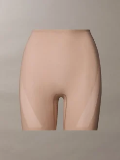 Calvin Klein Pink Sculpted Shapewear Shorts - Stay Put Mesh Hot