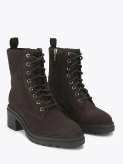 Carvela Champion Lace-Up Boots Brown New